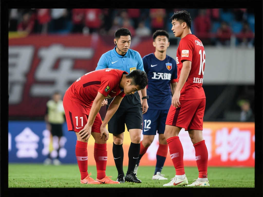 赛中表现出